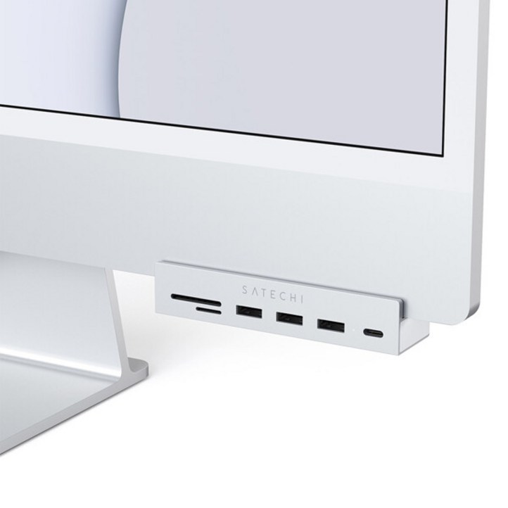 사테치 USB C타입 6in1 아이맥 클램프 멀티 허브 STUCICHS