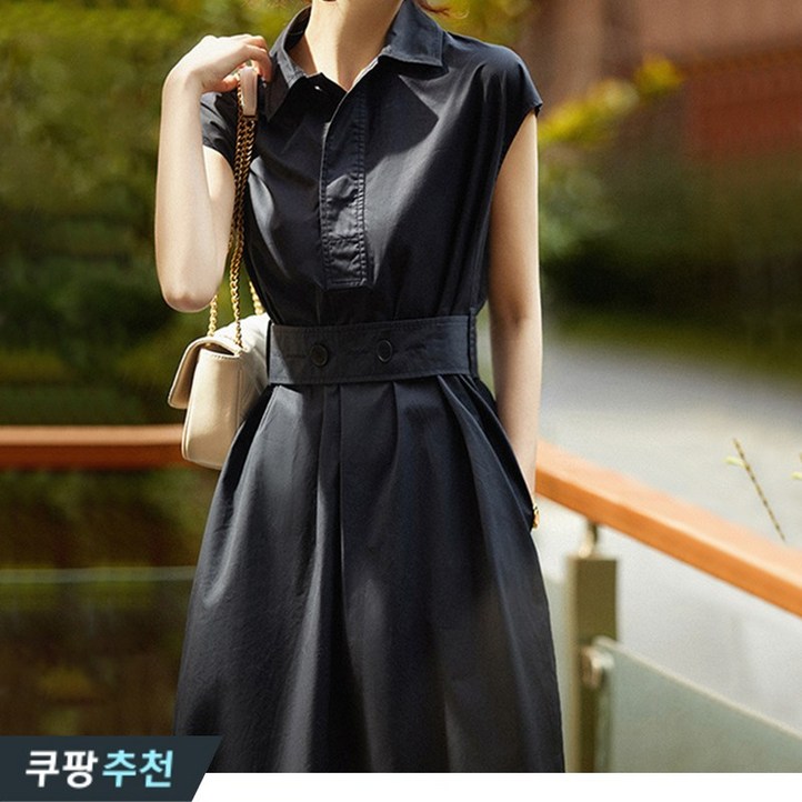 POMTOR 면접 데이트 정장 원피스 여성 패션 롱원피스 여름원피스 POMTOR 면접 데이트 정장 원피스 여성 패션 롱원피스 여름원피스