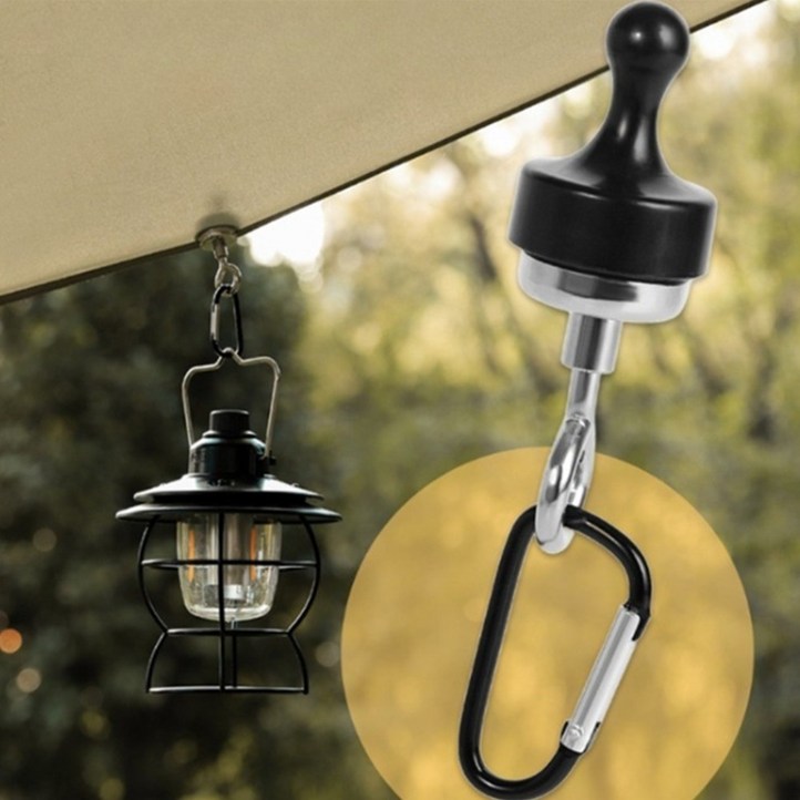 캠핑랜턴걸이 캠핑 조명 거치대 파일 드라이버 3X8cm