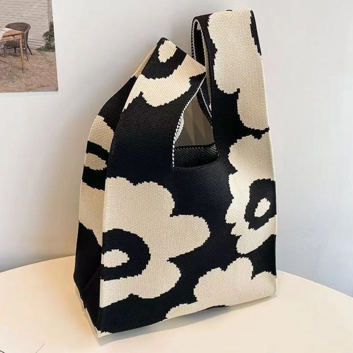 아워리빙 미니 니트가방 니트백