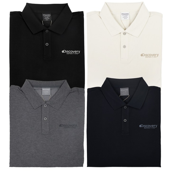 백화점 정품 디스커버리 25SS 신상 남성 테드 카라 긴팔 티셔츠 면소재 기능성 통기성 강화 9종 택1  스포츠양말