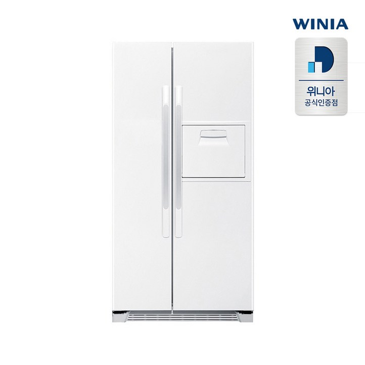 위니아전자 클라쎄 양문형 냉장고 EKR55DERWE 550L 방문설치 - 쇼핑뉴스