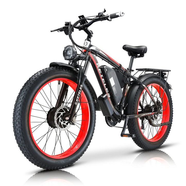 전기자전거 2024 전기 자전거 팻 타이어 K800 모터 48V 23AH 리튬 배터리 남성 여성 Ebike