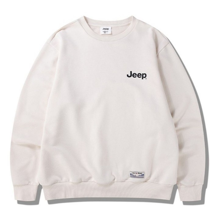 지프 JEEP 스몰로고 남녀공용 오버핏 맨투맨