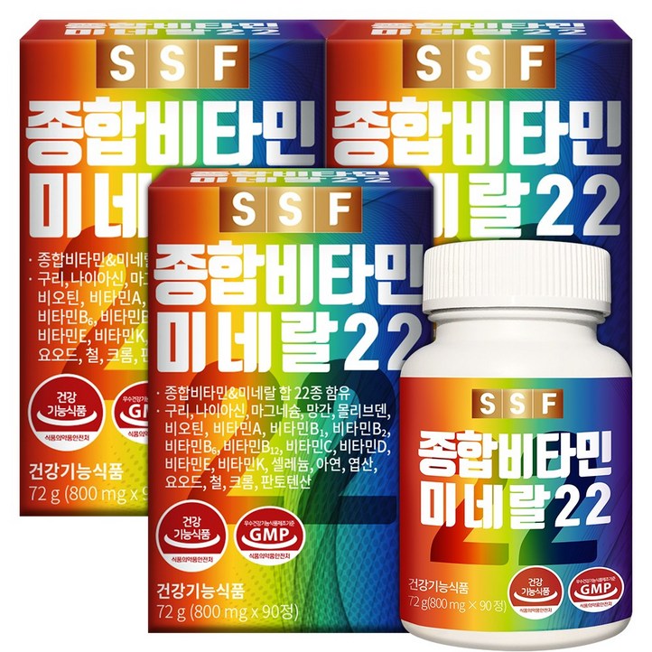순수식품 종합 멀티 비타민 미네랄