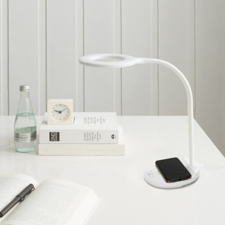 스피아노 레오나 스마트폰무선충전겸용 LED스탠드 SLN216, 단품