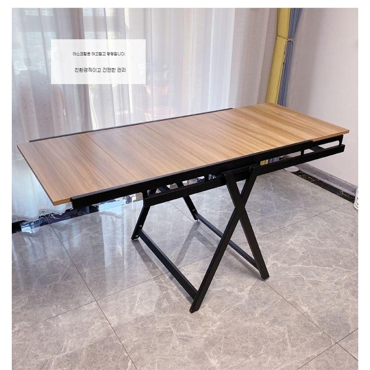 접이식 테이블 변형 식탁 선반 스탠드 5단 변신 트랜스포머 다층