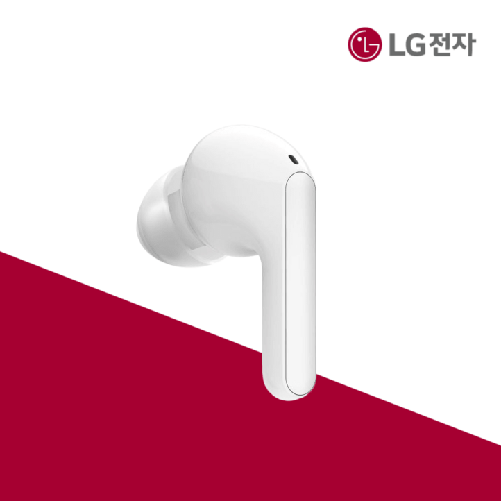 LG전자 정품 톤프리 이어폰 이어버드 HBSTFN7 좌 글로시 화이트 COA01245714