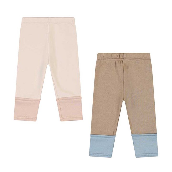 아가방 겨울제프밍크배색기모레깅스CREAM,BEIGE01R752002