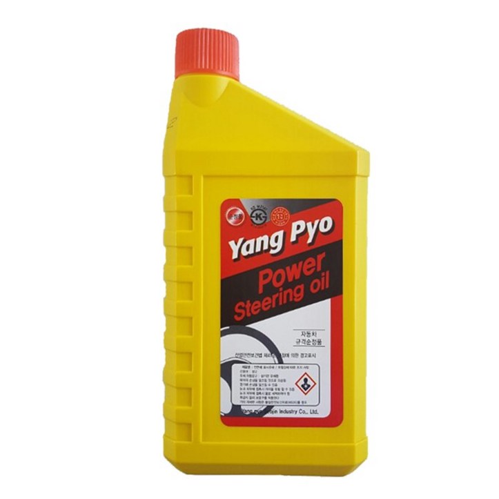 오일나라 양표 파워스티어링오일 오일 800ml, 5개, 단일 상품