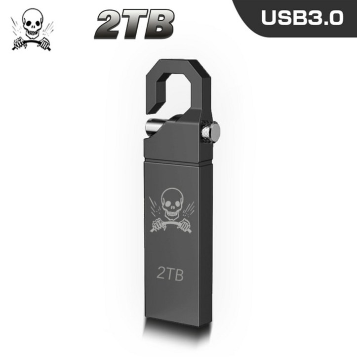 새로운 USB 3.0 펜 드라이브 2TB 디스크 플래시 무료 배송 Pendrive 1TB 금속 유형C 어댑터 방수 미니 U