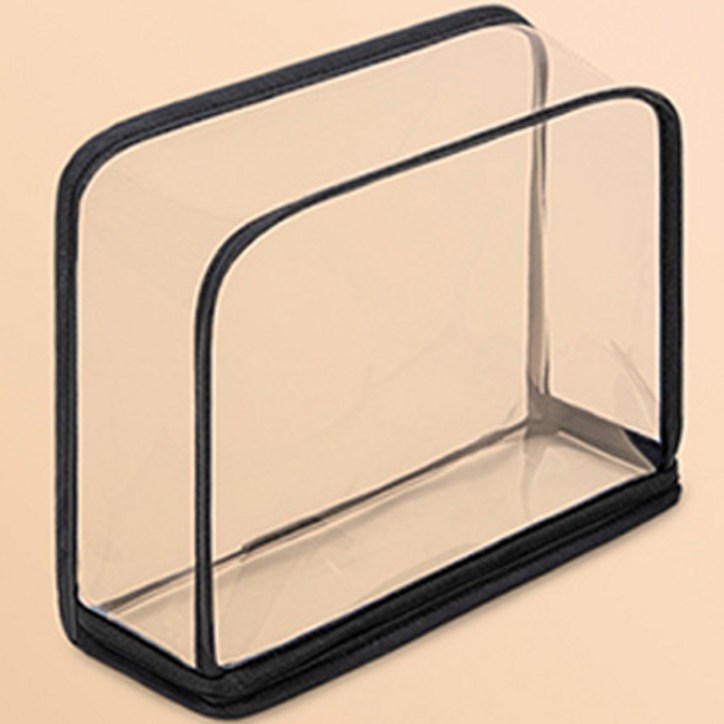 투명 가방 보호 케이스 C타입 27.5x20x12.5cm, 혼합색상, 1개