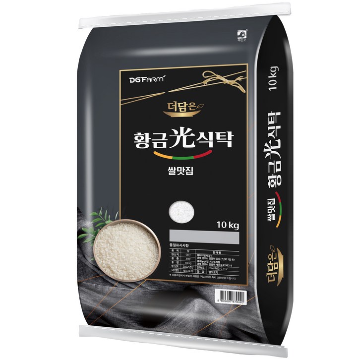 대구농산 더담은 황금빛식탁 백미, 10kg, 1개 대구농산 더담은 황금빛식탁 백미, 10kg, 1개