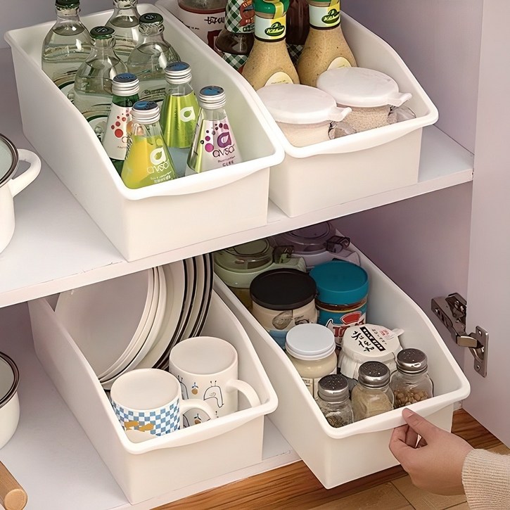 hillo 주방 하부장 다용도 바퀴형 트레이