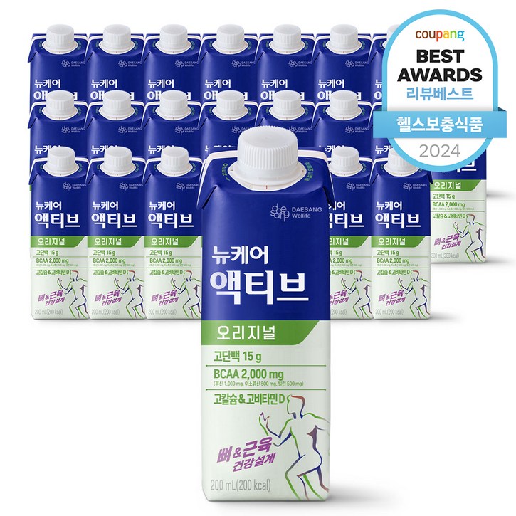 뉴케어 액티브 오리지널, 200ml, 24개