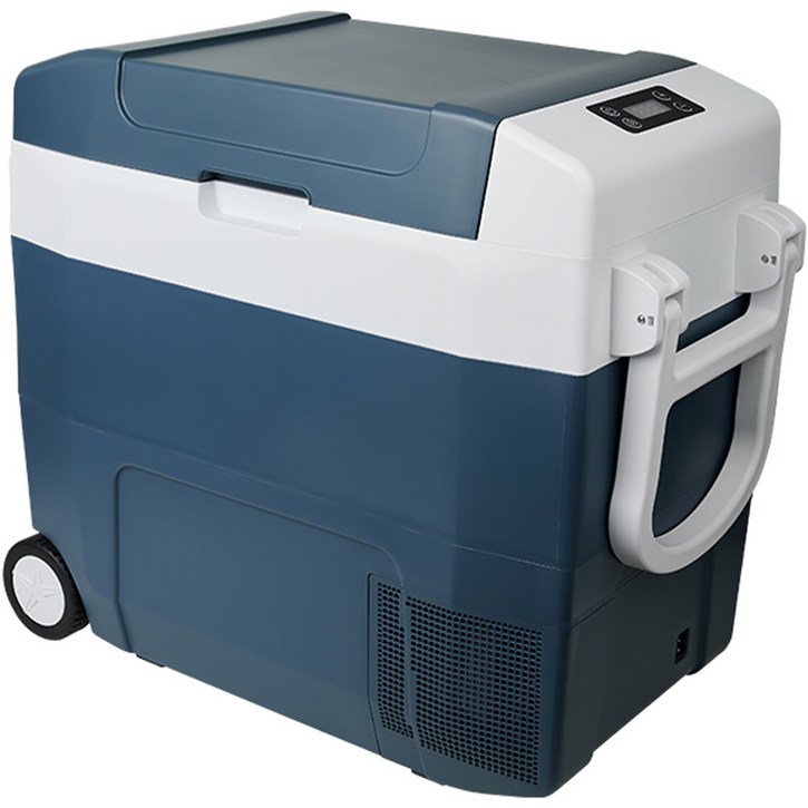 루컴즈 캠핑용 이동식 냉장고 50L R050W01-U, 블루, R050W01-U