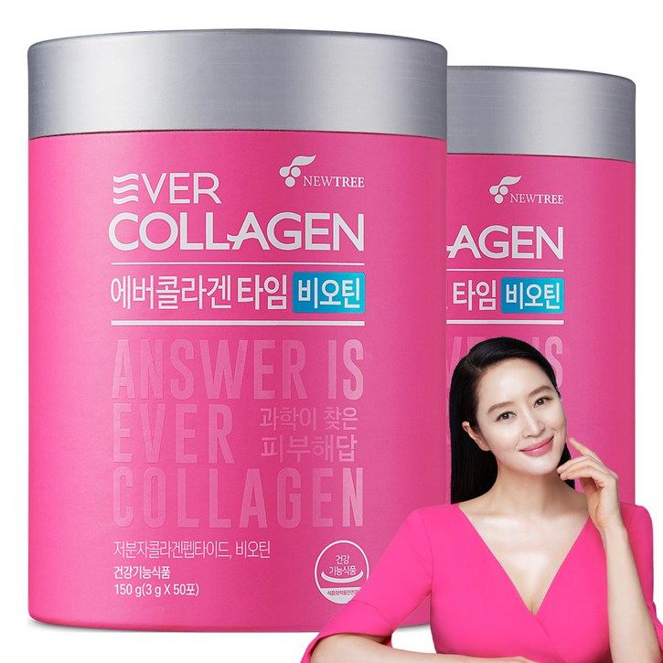 에버콜라겐 타임 비오틴 영양제