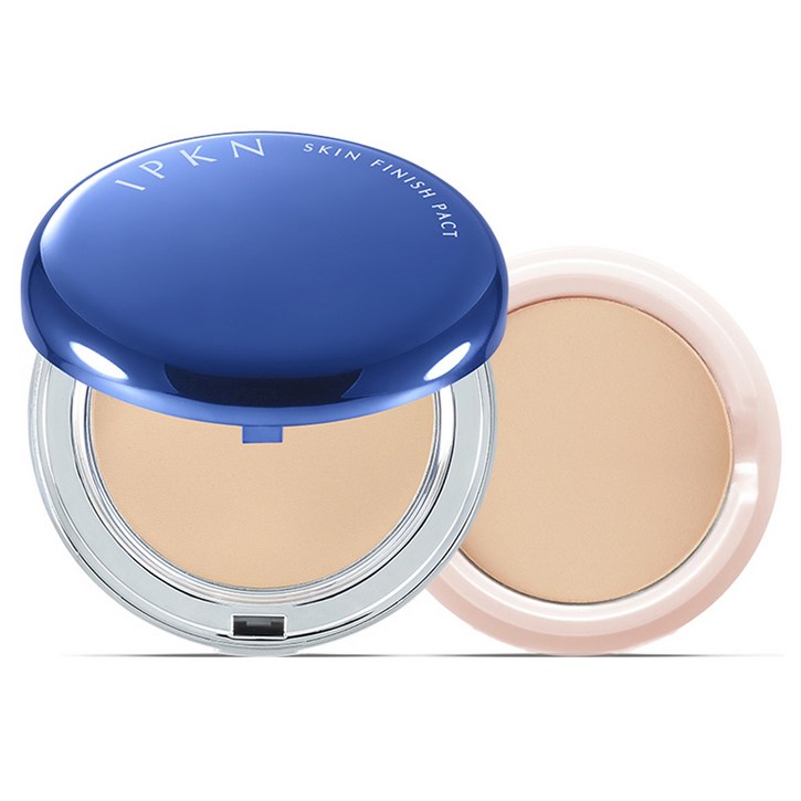 입큰 스킨 피니쉬 팩트 파우더 본품 14g + 리필 11g, 21호누드베이지, 1개