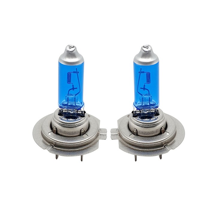 웰라이트 제논화이트 8500K 할로겐램프 12V55W, 2개, H7