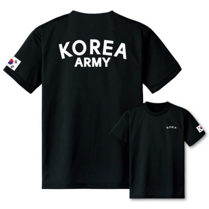 루이줄리 11 ROKA 로카티 KOREA ARMY 기능성 반팔 티셔츠