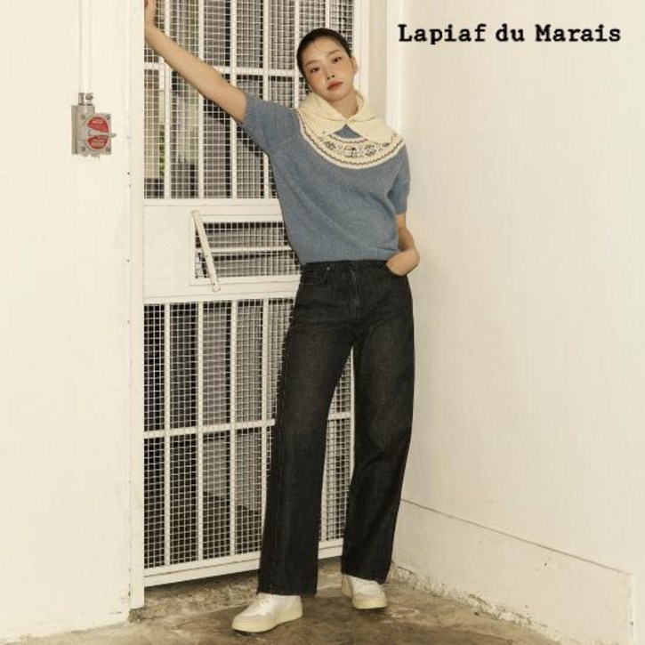 라삐아프 25FW 프론트심 벌룬핏 데님 2종