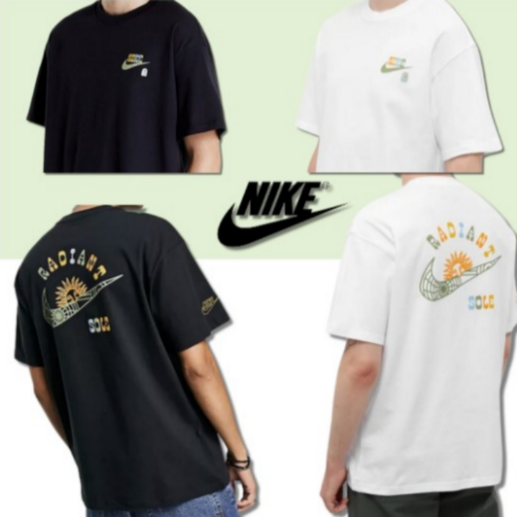 100정품빠른출고 나이키 솔 크레프트 루즈핏 반팔 티셔츠 남여공용 기능성 숏슬리브 면티