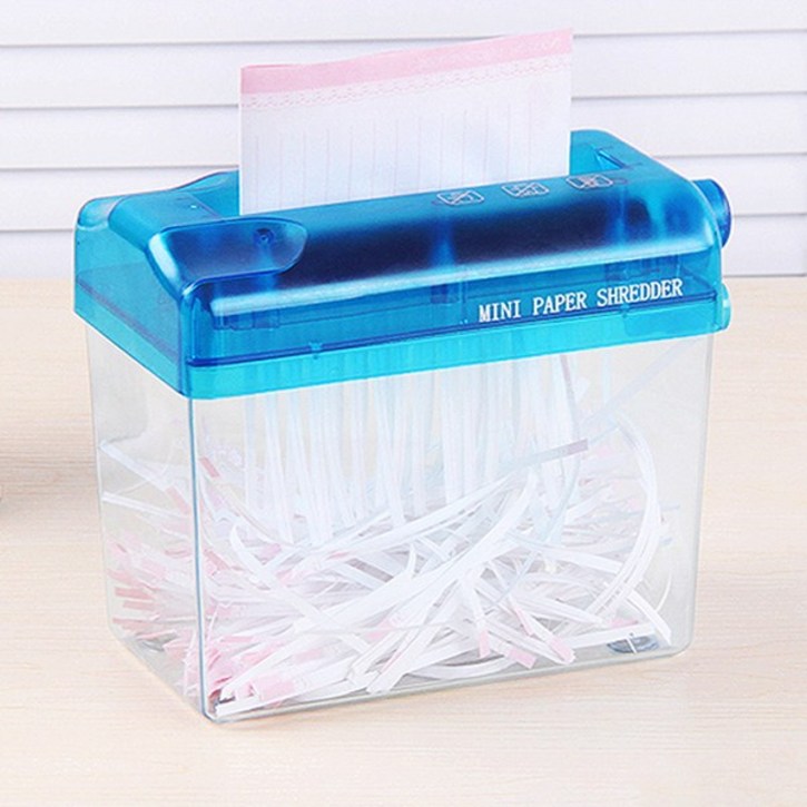 FOOI 개인정보 보호 문서파쇄기 종이분쇄기 사무실 학교 가정용, 핑크