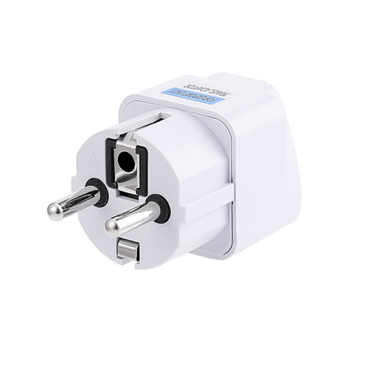 나노볼트 멀티 변환 플러그 변환 어댑터 일반형 화이트 중국 돼지코