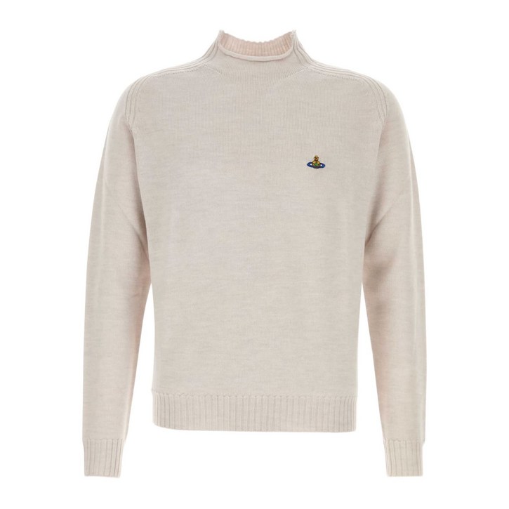 비비안웨스트우드 구체 자수 스웨터