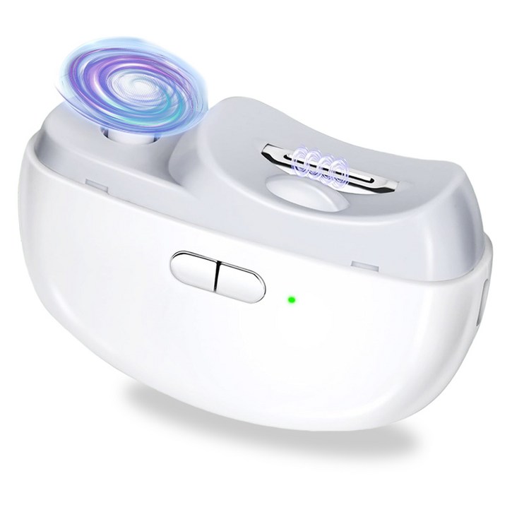 민루플 3in1 무선 저소음 휴대용 전동 손톱깎이 Type-c 충전식 led 조명모드 400mAh