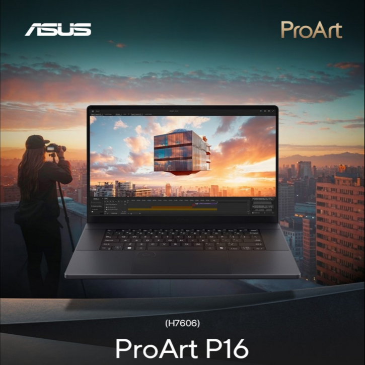 ASUS ProArt P16 H7606WP-ME041W AMD 32GB 1TB RTX5070 최신 게이밍 업무용 고사양 그래픽 사무용 대학생 고성능 노트북, H7606WP-ME041W, WIN11 Home, 32GB, 1TB, 블랙