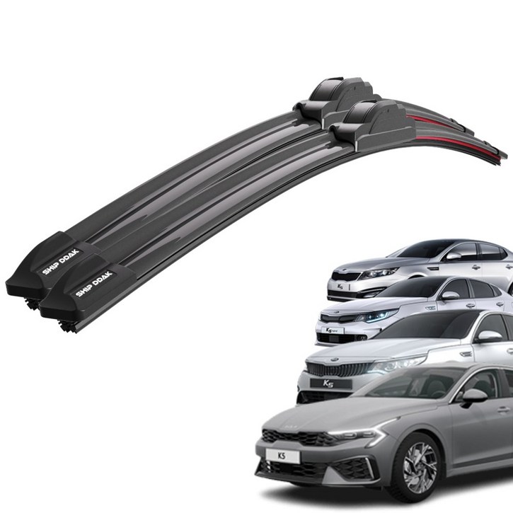 11 K5 올뉴 더뉴 하이브리드 DL3 전차종 초밀착 와이퍼 윈도우 브러쉬 와이퍼블레이드