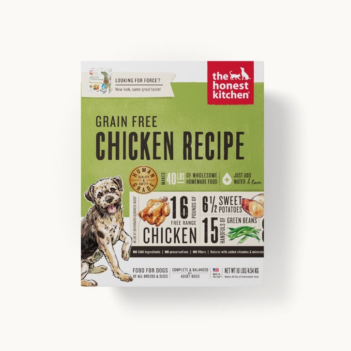 디어니스트키친 탈수건조 그레인프리 치킨 강아지 프리미엄 유기농 기호성 좋은 잘먹는 애견 사료