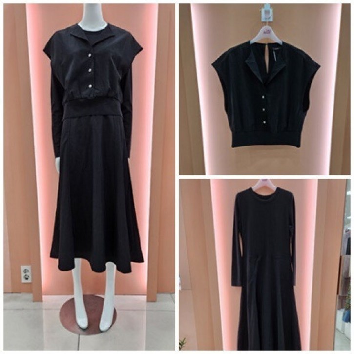 수스 드랍블라우스 세트 원피스  S251NOP301US