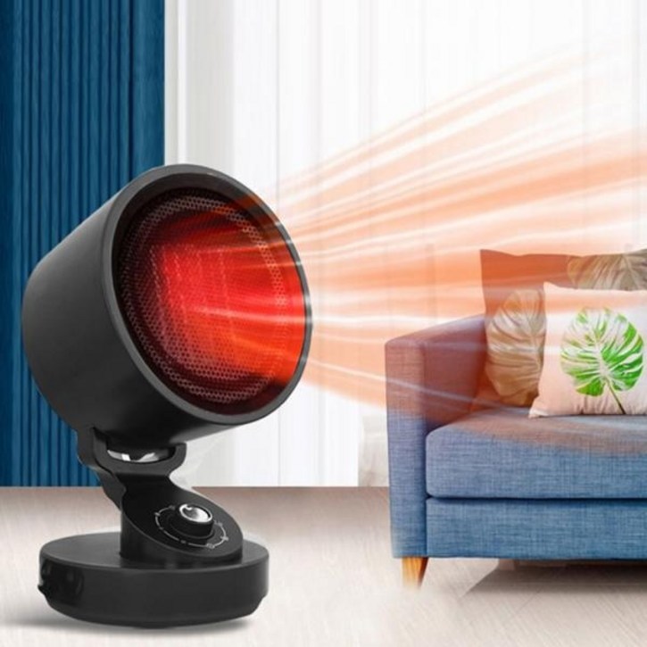 독일 아토만 온풍기 미니 PTC 전기 히터 가정용 사무실용 욕실용 서큘레이터 형, ATO-TSI2000, 블랙