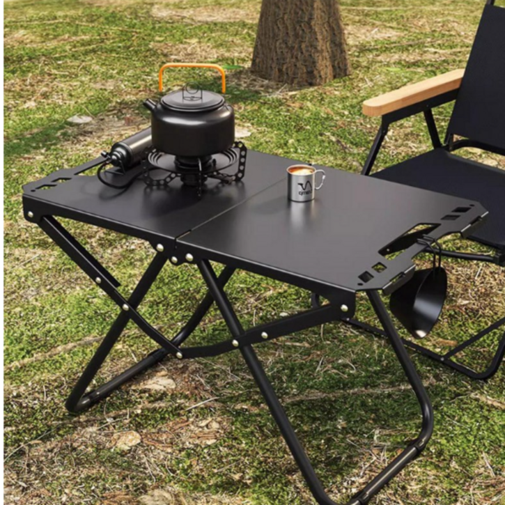 아웃도어 접이식 캠핑 테이블 차박 야외 휴대용 폴딩 경량 야구장 미니테이블
