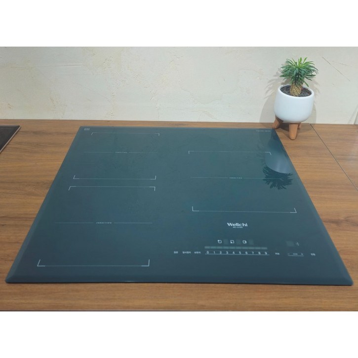 [전국무료방문설치] 웰치 초고화력 인덕션 매립형 쿡탑 전기레인지 빌트인 3구 WEI-G7800, 빌트인, 7800