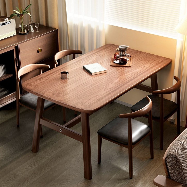 모던 심플 4인식탁세트 가정용 거실테이블의자세트