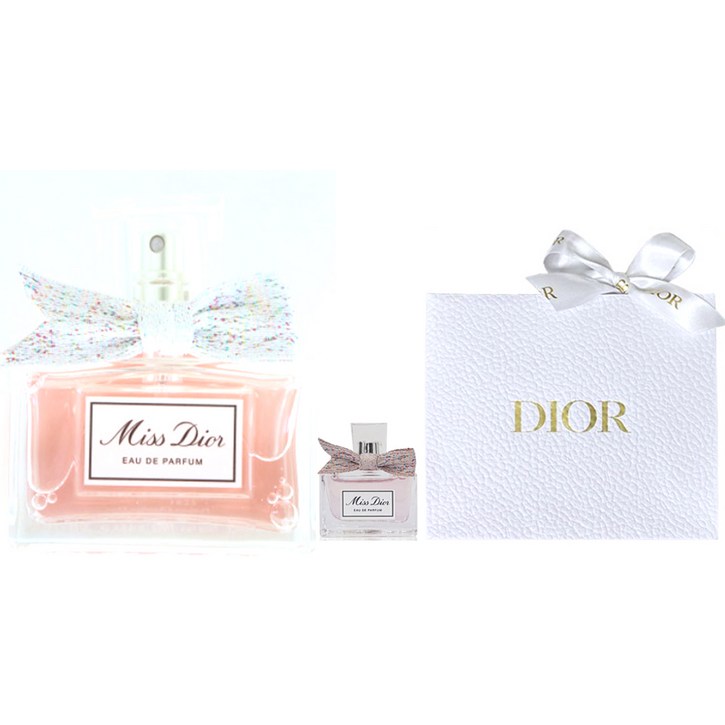 미스디올 오 드 퍼퓸 100ml  5ml 백화점정품, 쇼핑백