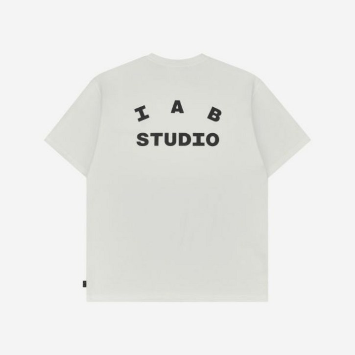 [정품 보증] 아이앱 스튜디오 티셔츠 화이트 - 23FW IAB Studio T-Shirt White - 23FW