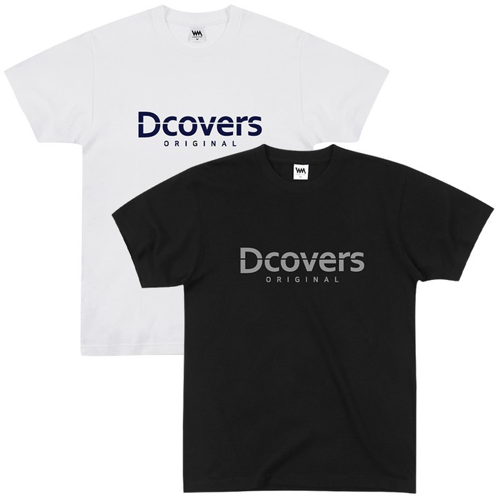 디커버스 11 DCOVERS 반팔 티셔츠 20수 면티 2장