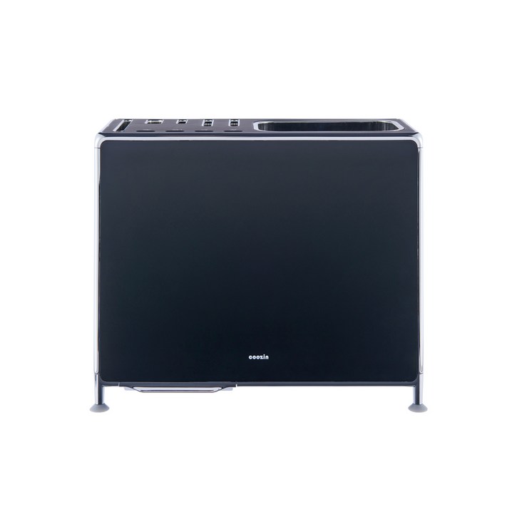 쿠진 나이프케어 오브제 칼소독기 [본체+쿠진 나이프 세트], 시크블랙+쿠진칼세트