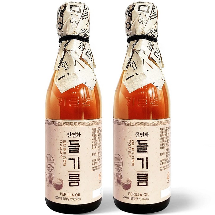 시장쏙 전연화 들기름