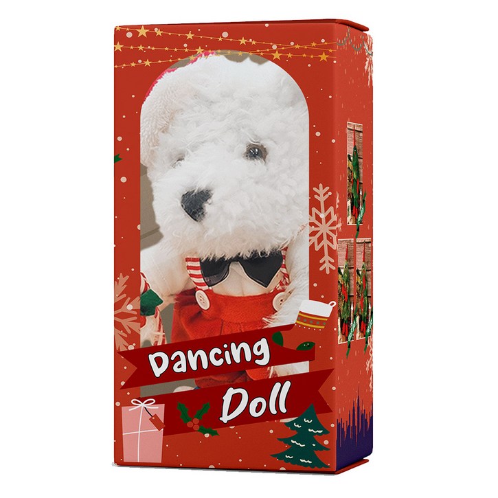 케바케 말하는 춤추는 노래하는 인형 트리 곰돌이 루돌프 말따라하는 움직이는 장난감 (ip022-23-26-C)