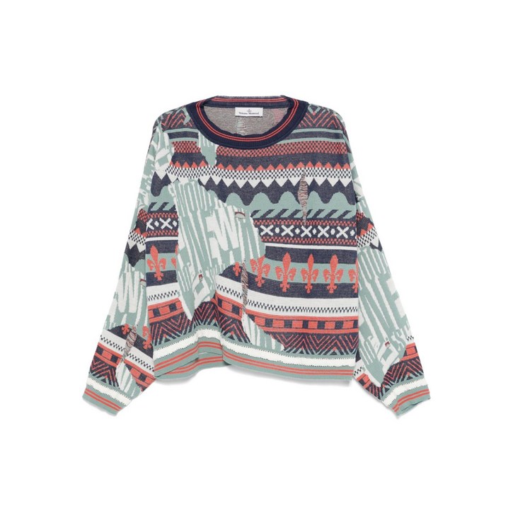 비비안웨스트우드 울 혼방 스웨터