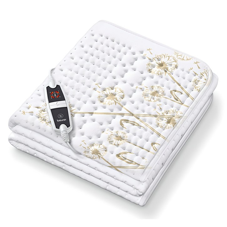 보이러 전기요 UB 34, 화이트플라워, 1인용80 x 150cm