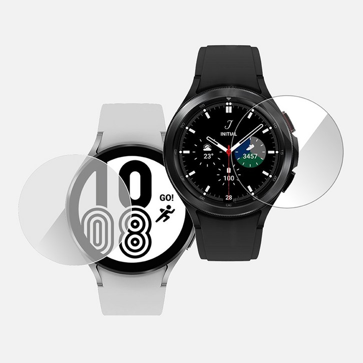 갤럭시워치 4 강화유리 필름 클래식 2p 액정 보호  유리 40mm 42mm 44mm 46mm 강화
