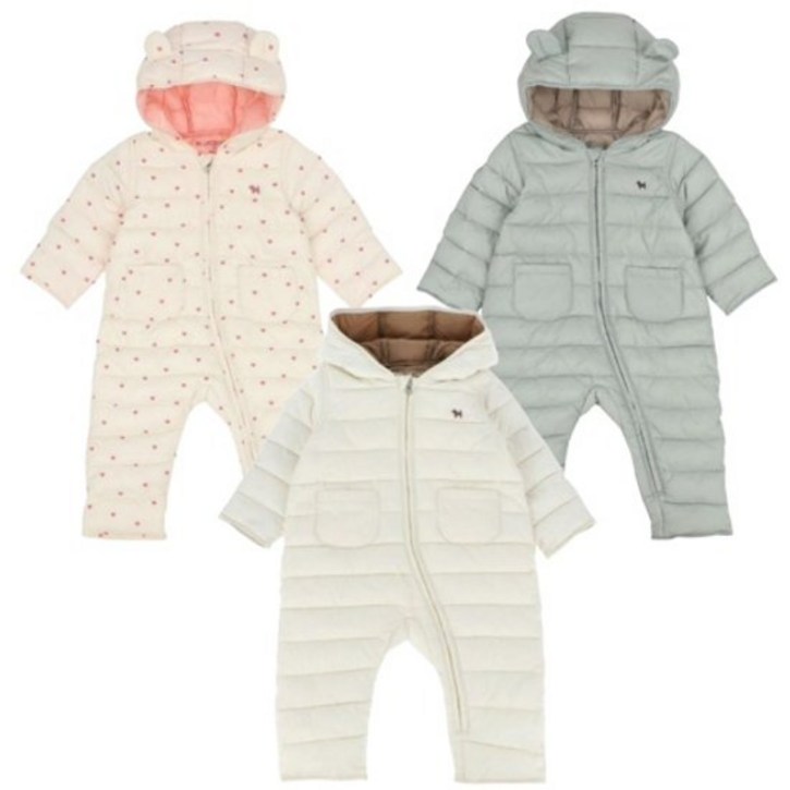 블루독베이비 HP25 웜라이트패딩우주복3종택1 45A1960301.2.3 2332403