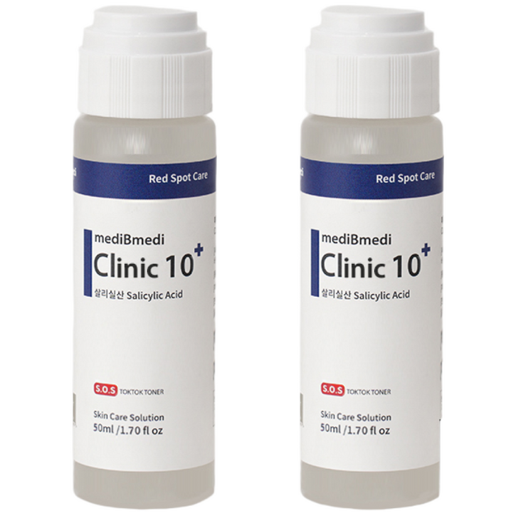 메디비 클리닉텐 플러스 톡톡이 좁쌀, 화농성, 붉은 스팟케어 스킨클리닉10 50ml, 2개, 30ml
