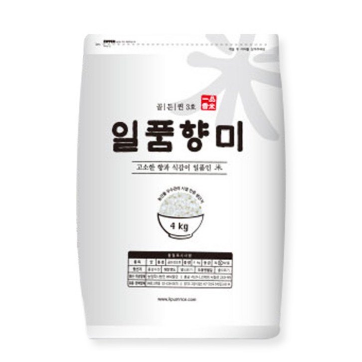 일품향미 골든퀸 3호 쌀, 4kg, 1개 - 쇼핑뉴스